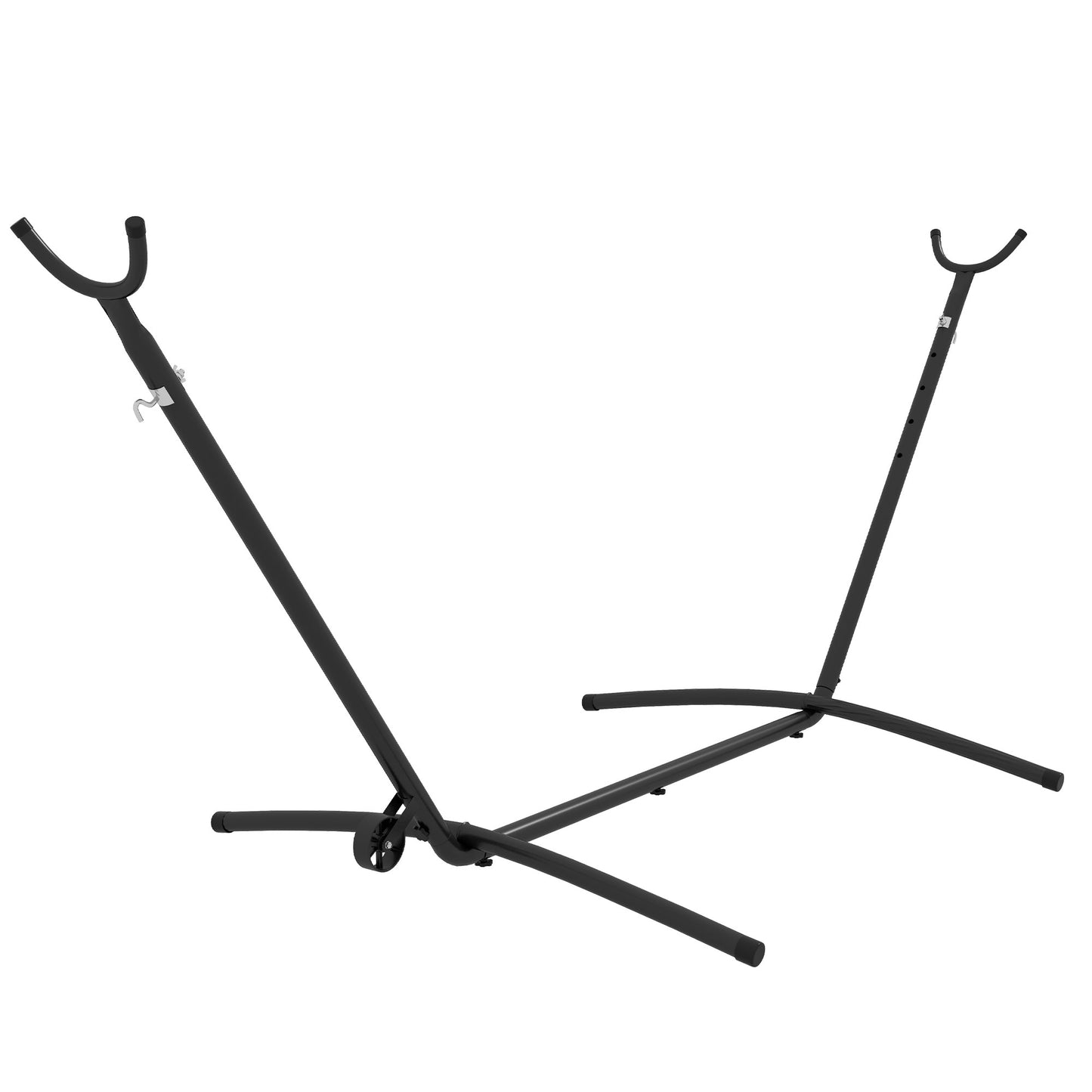 Outsunny Soporte Para Hamacas Con Rueda Carga 220 Kg290x120x115 Cm Negro_0