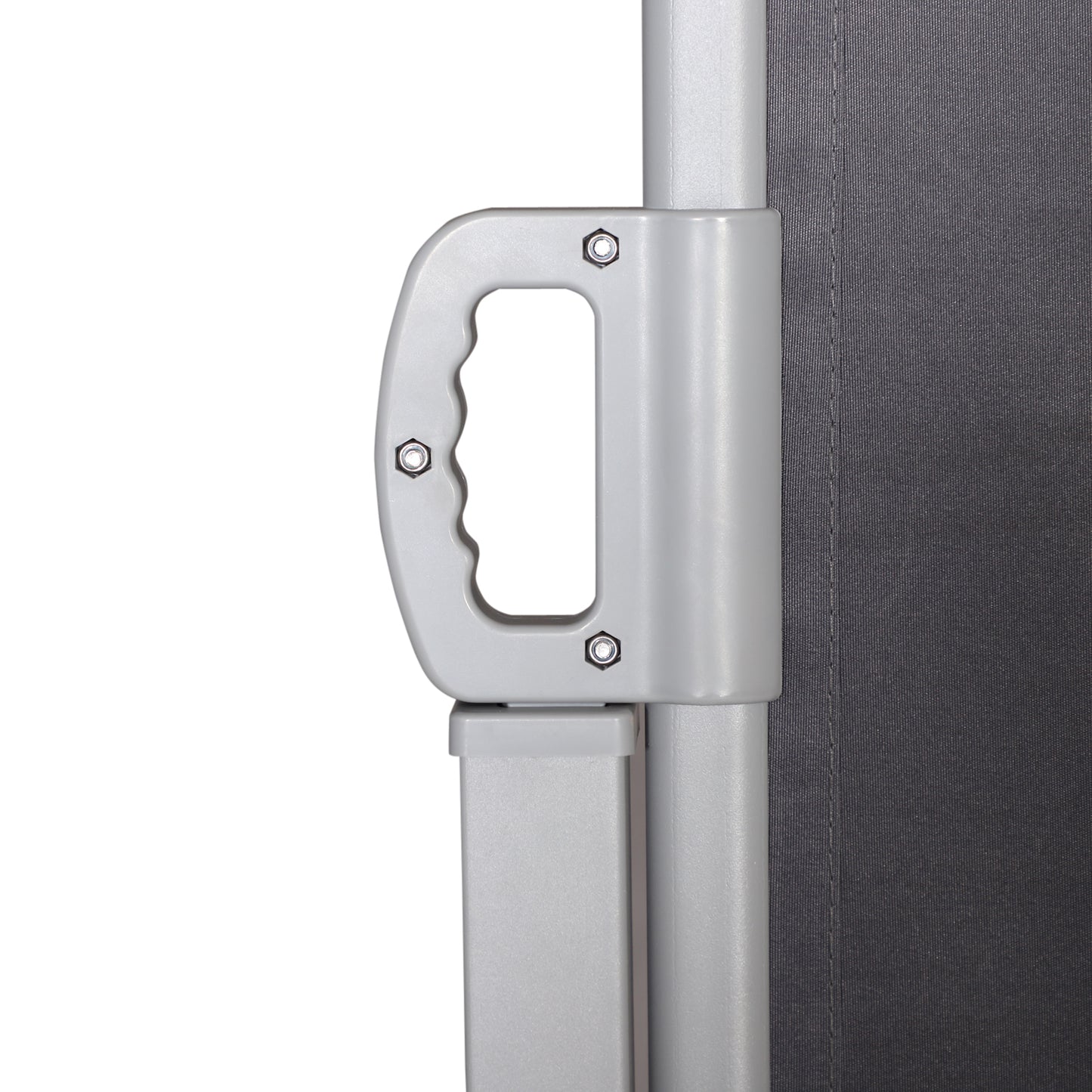 Outsunny Pantalla Retráctil Toldo Lateral Para Balcón Mampara De Privacidad_4