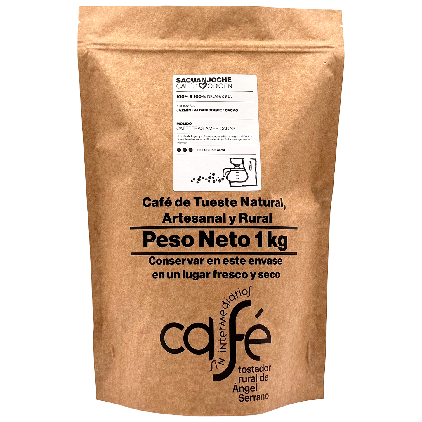 Cafe Sin Intermediarios Café Nicaragua Sacuanjoche Molido Americana 1 Kg_0