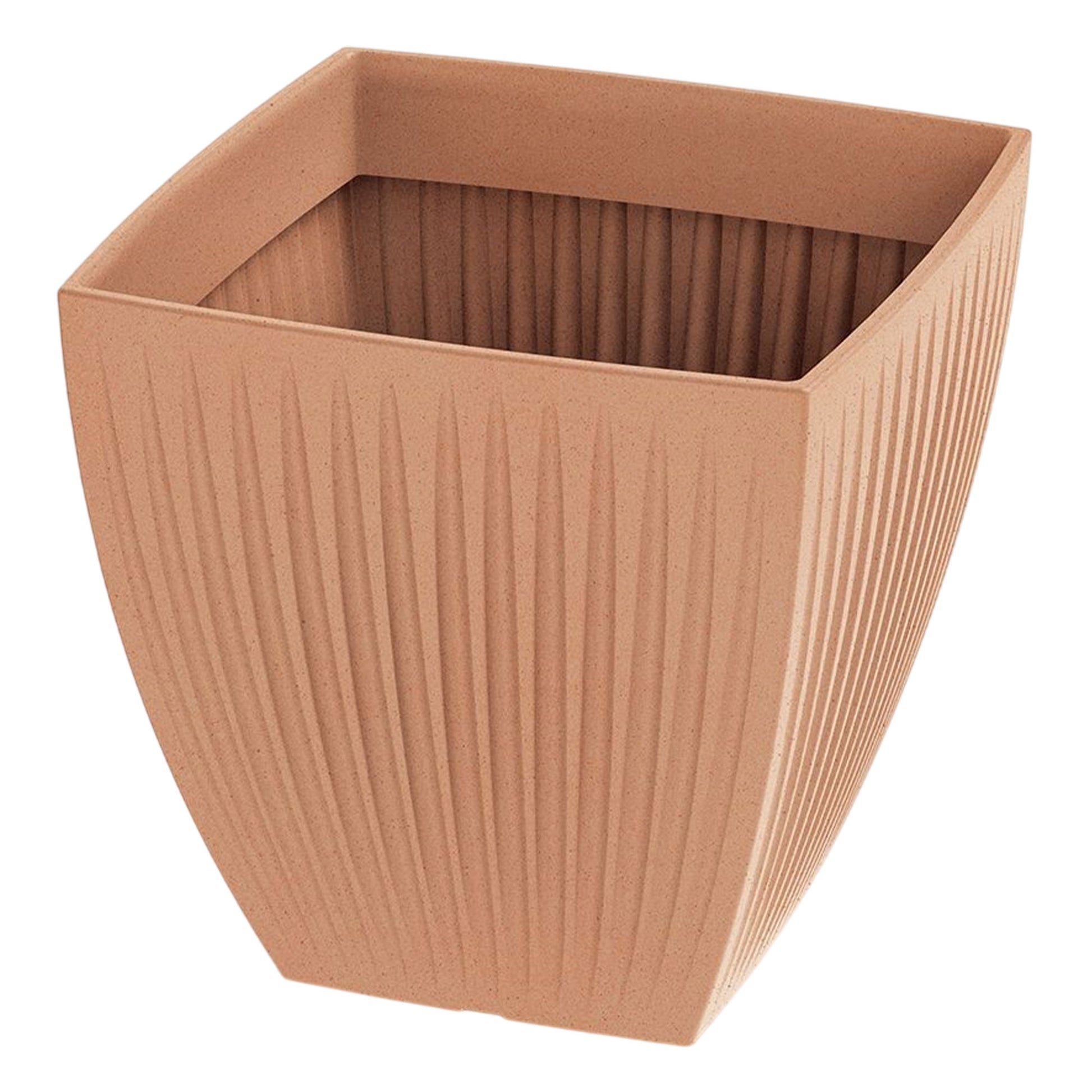 Maceta Latia Square Midl Ø60x58 Terracota