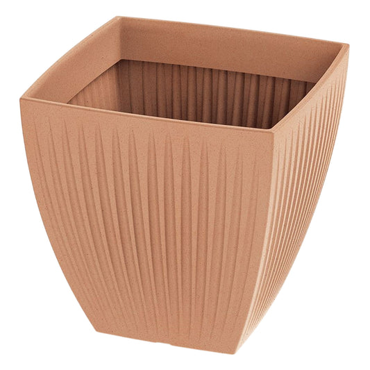 Maceta Latia Square Midl Ø60x58 Terracota
