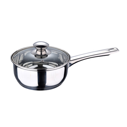 Batería De Cocina 7 Piezas San Ignacio En Acero Inoxidable + Set 3 Sartenes Ø16/20/24 Cm, Aluminio Prensado, Aptas Para Inducción_4