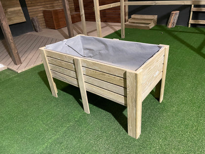 Mesa De Cultivo Mura Profunda 40cm Vidahuerto 200x80x80 Cm.