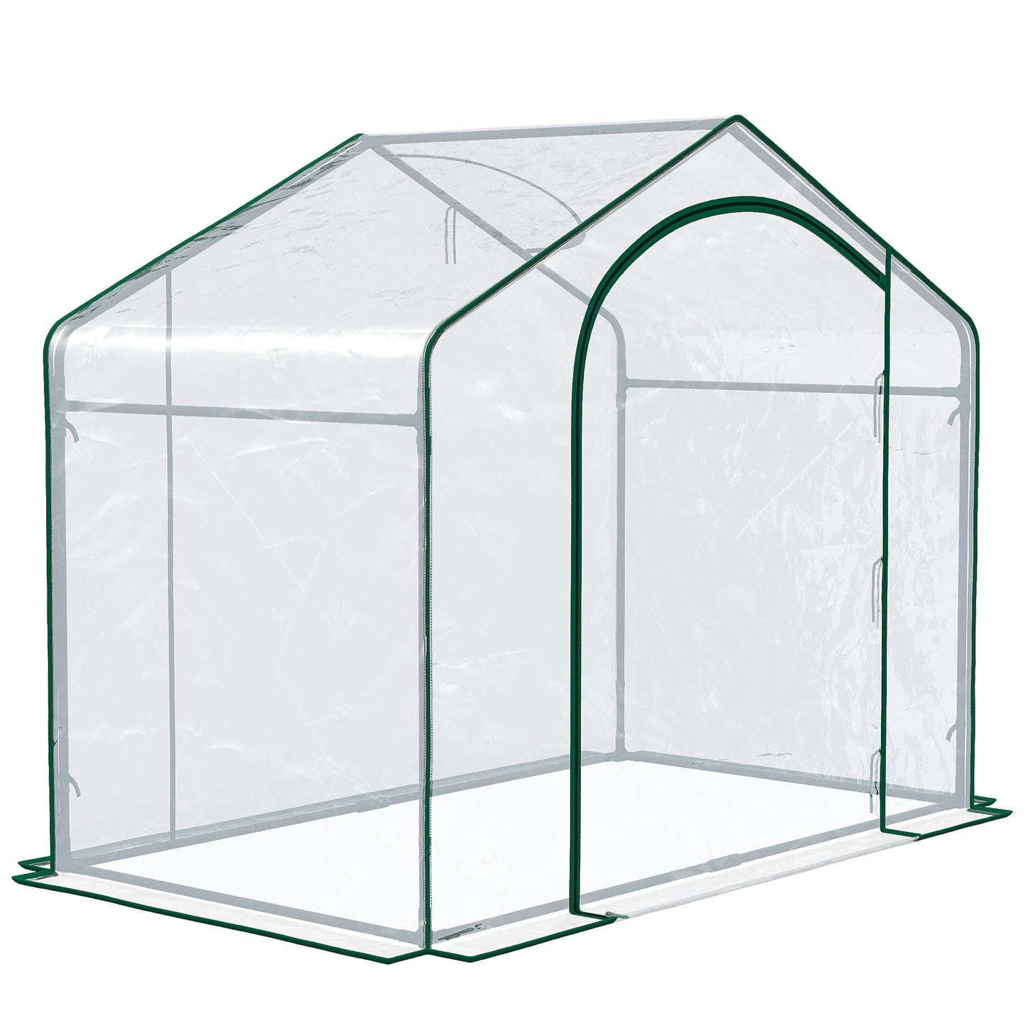 Outsunny Invernadero Transparente De Jardín Vivero Casero Plantas Jardinería_3