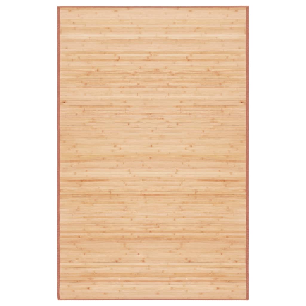 Alfombra De Bambú Marrón 100x160 Cm / Vetonek_2