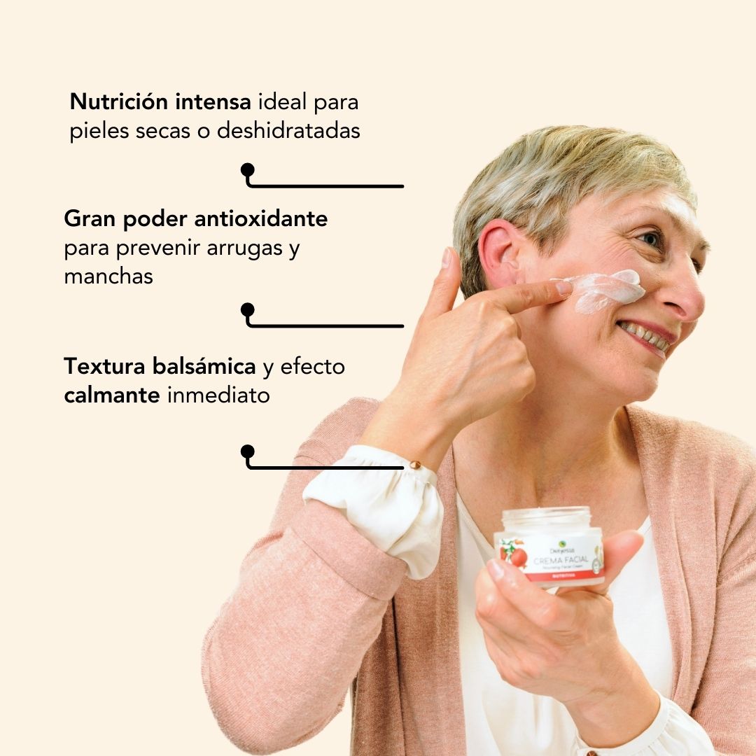 Crema Facial Nutritiva Bio | Piel Seca, Mixta, Madura_1