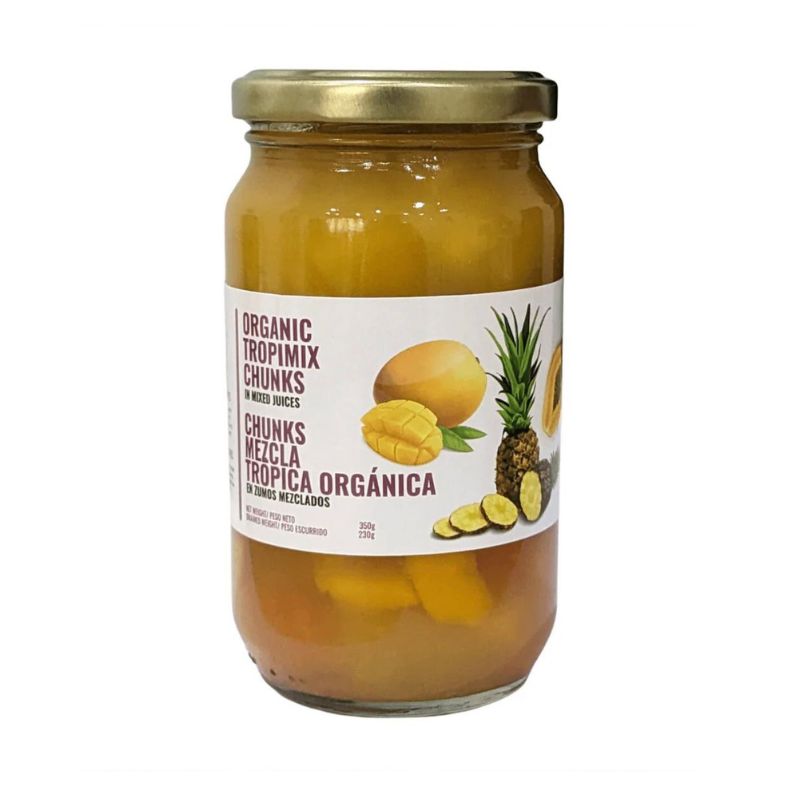 Mix Tropical/ Trozos De Fruta Con Zumo De Fruta Natural Maya Organic  350g_0