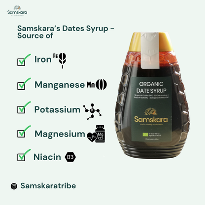 Sirope De Dátil Bio - 500g | Endulzante Natural Ecológico Vegano, Alternativa Al Azúcar Refinado, Sin Gluten_5