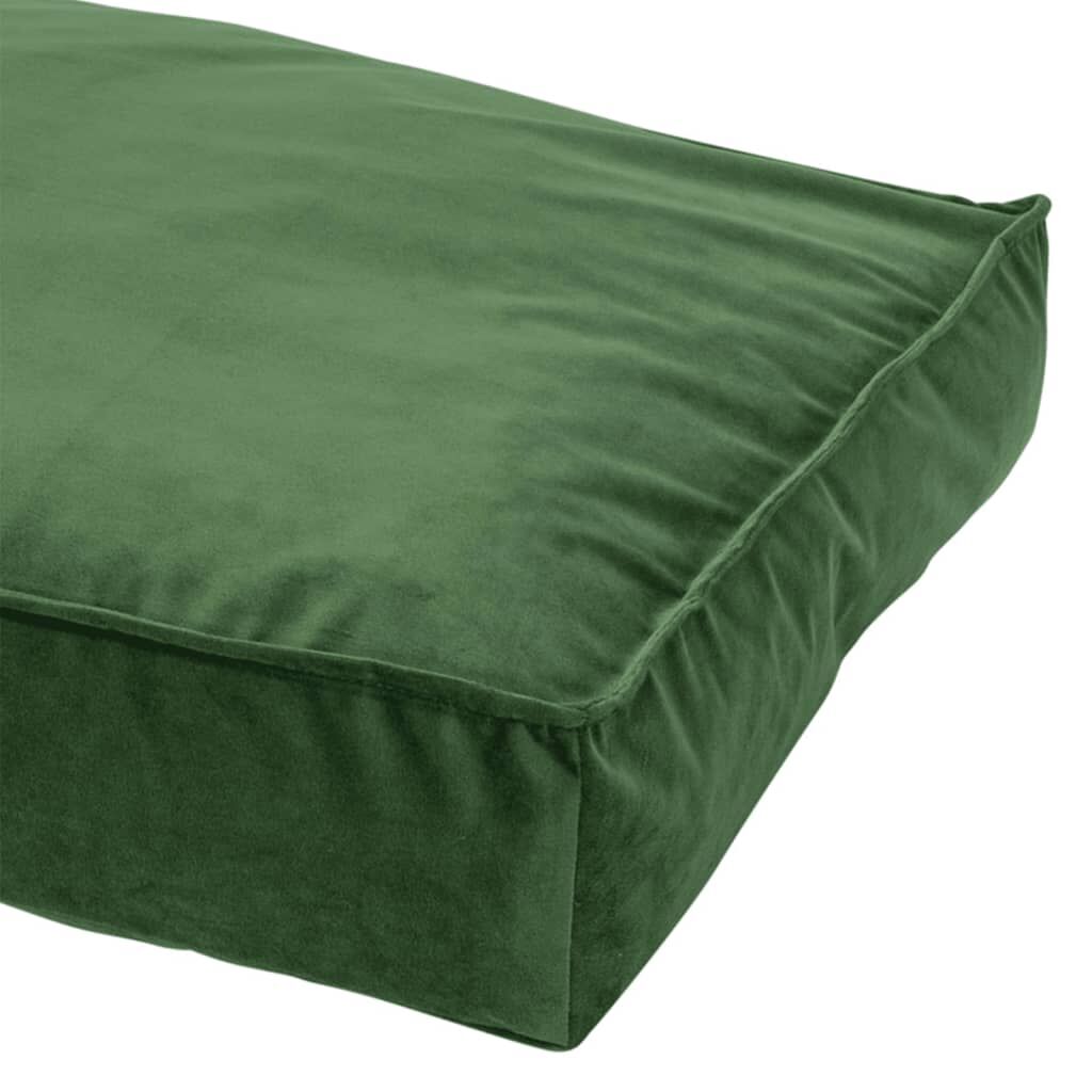 Madison Cojín Para Perros Velvet Verde 120x90x15 Cm_2
