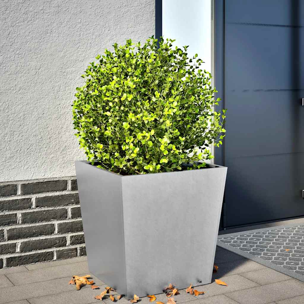 Jardinera De Acero Galvanizado 50x50x50 Cm_1
