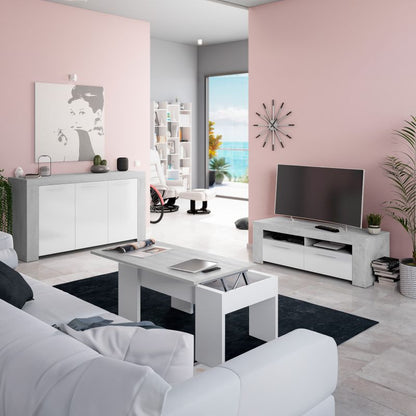 Mueble Tv Ambit Blanco Cemento_4