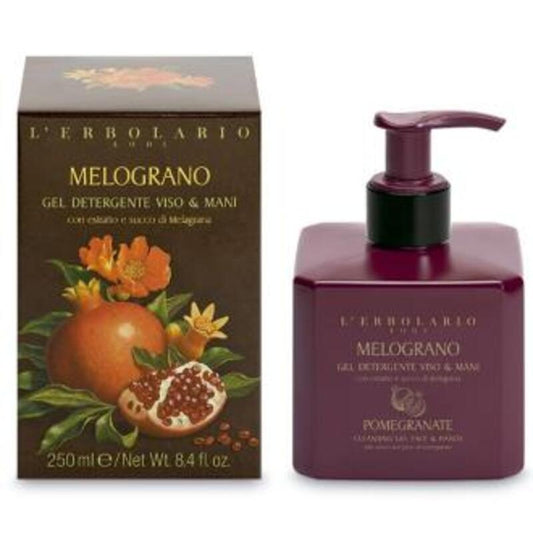 Melograno Gel Limpiador Cara Y Manos L'erbolario 250 ml_0