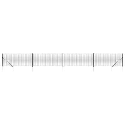 Cerca De Alambre Con Pinchos De Anclaje Gris Antracita 1x10 M / Vetonek_1