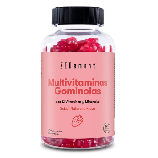 Multivitaminasgominolas,sabornaturalafresa,120gominolas