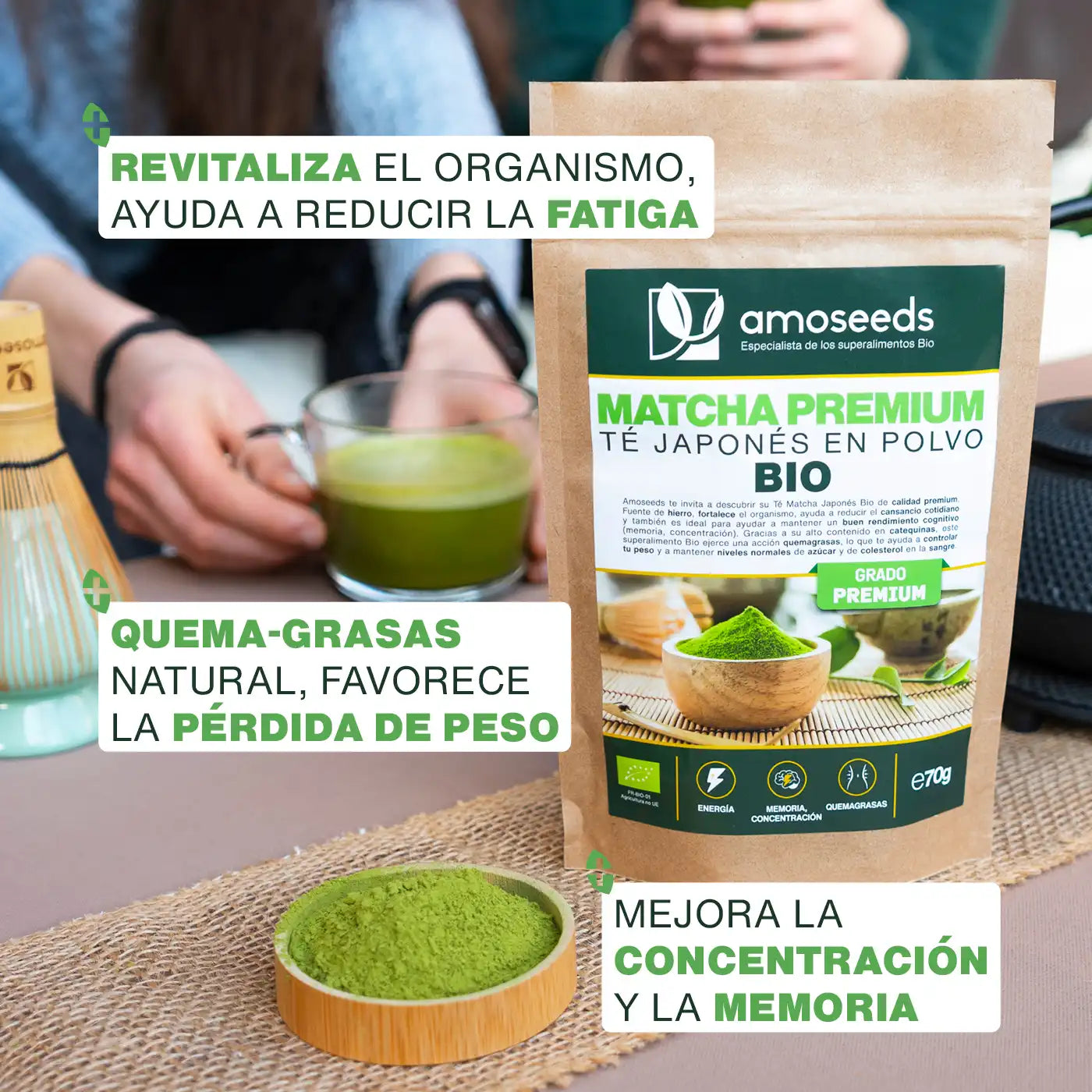 Té Matcha Japonés Premium Bio 70g_2