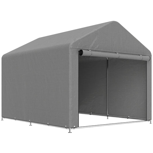 Outsunny Carpa De Jardín Exterior Para Herramientas_0
