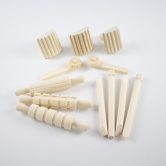 Herramientas De Madera Para Plastilina_0