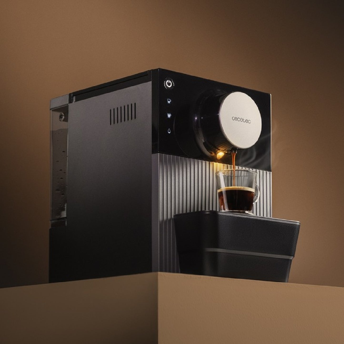 Cecotec Cafetera Superautomática Compacta Cremmaet Cube. 1350w, Sistema De Prensado De 10g, Sistema Pre-infusión, 19 Bar_3