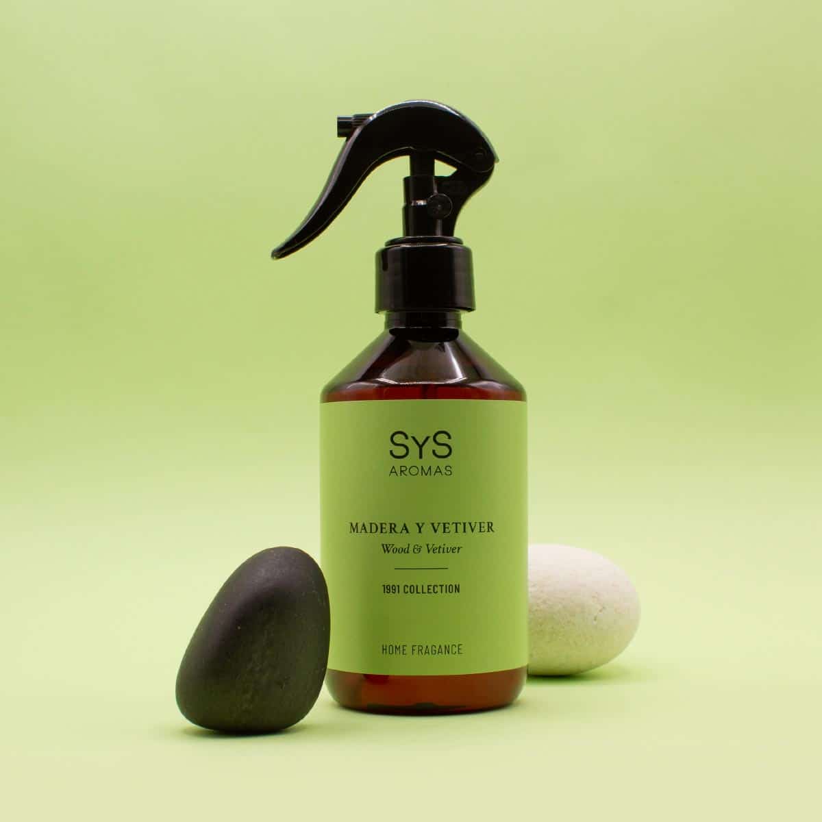 Ambientador Pulverizador Madera y Vetiver SYS Aromas 300 ml | Colección 1991 | Aroma Amaderado y Cítrico | Sofisticado_1