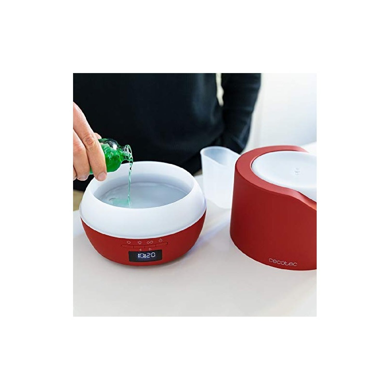 Cecotec Humidificador Difusor De Aroma Purearoma 500 Smart Garnet_4