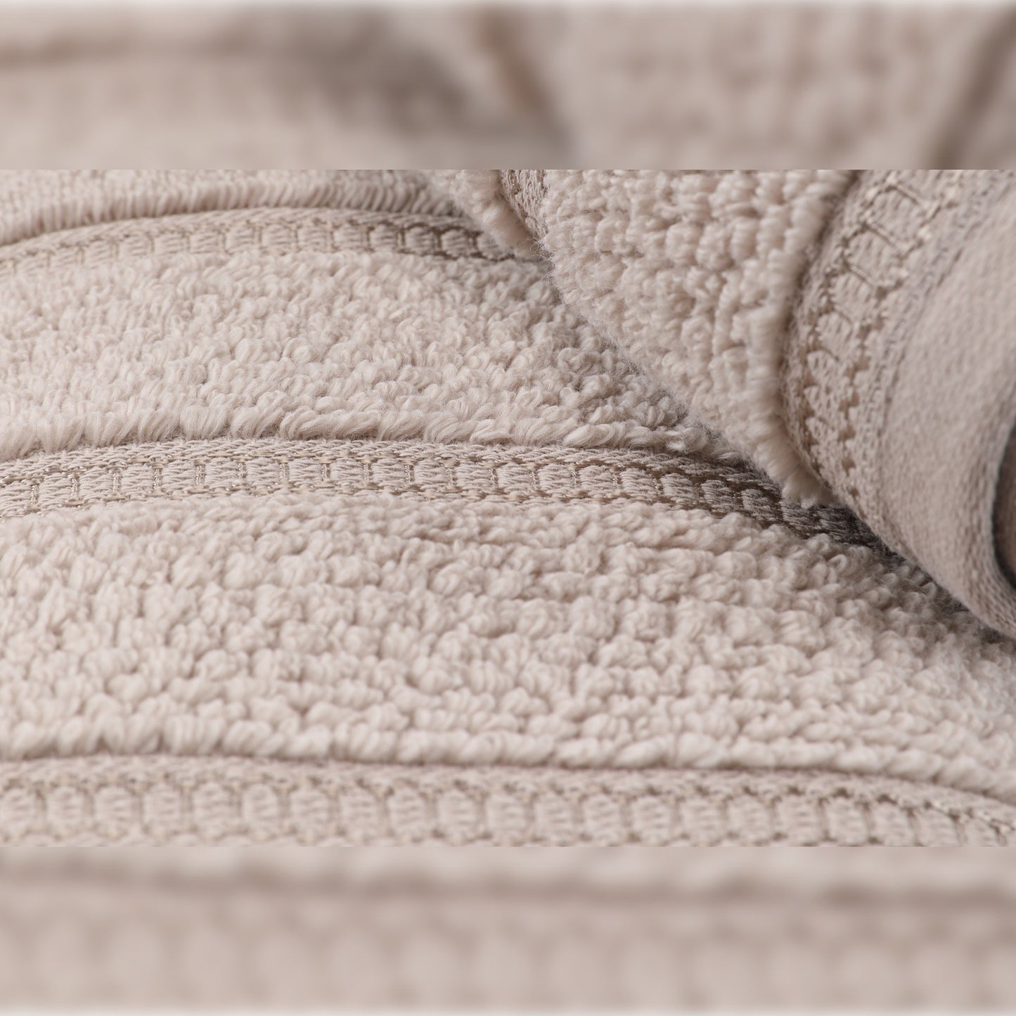 Juego De Toallas De Mano (2 Piezas) Marrón Claro_4