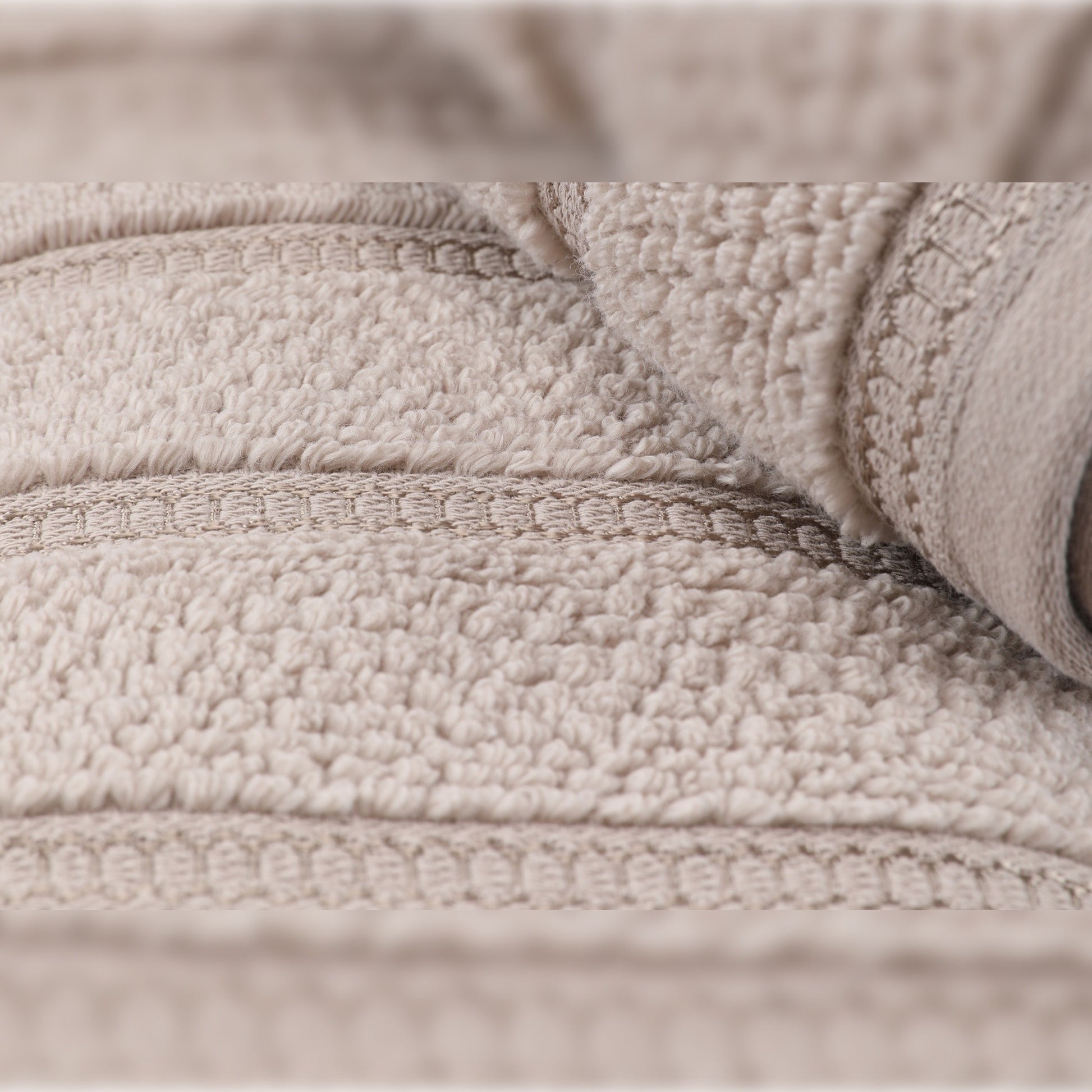 Juego De Toallas De Mano (2 Piezas) Marrón Claro_4