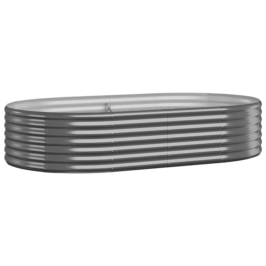 Jardinera Arriate Acero Galvanizado Antracita 175x100x36cm_0