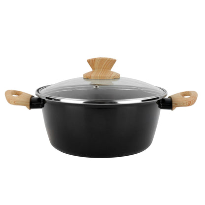 Cacerola orbe Ø24cm Con Tapa De Vidrio_0