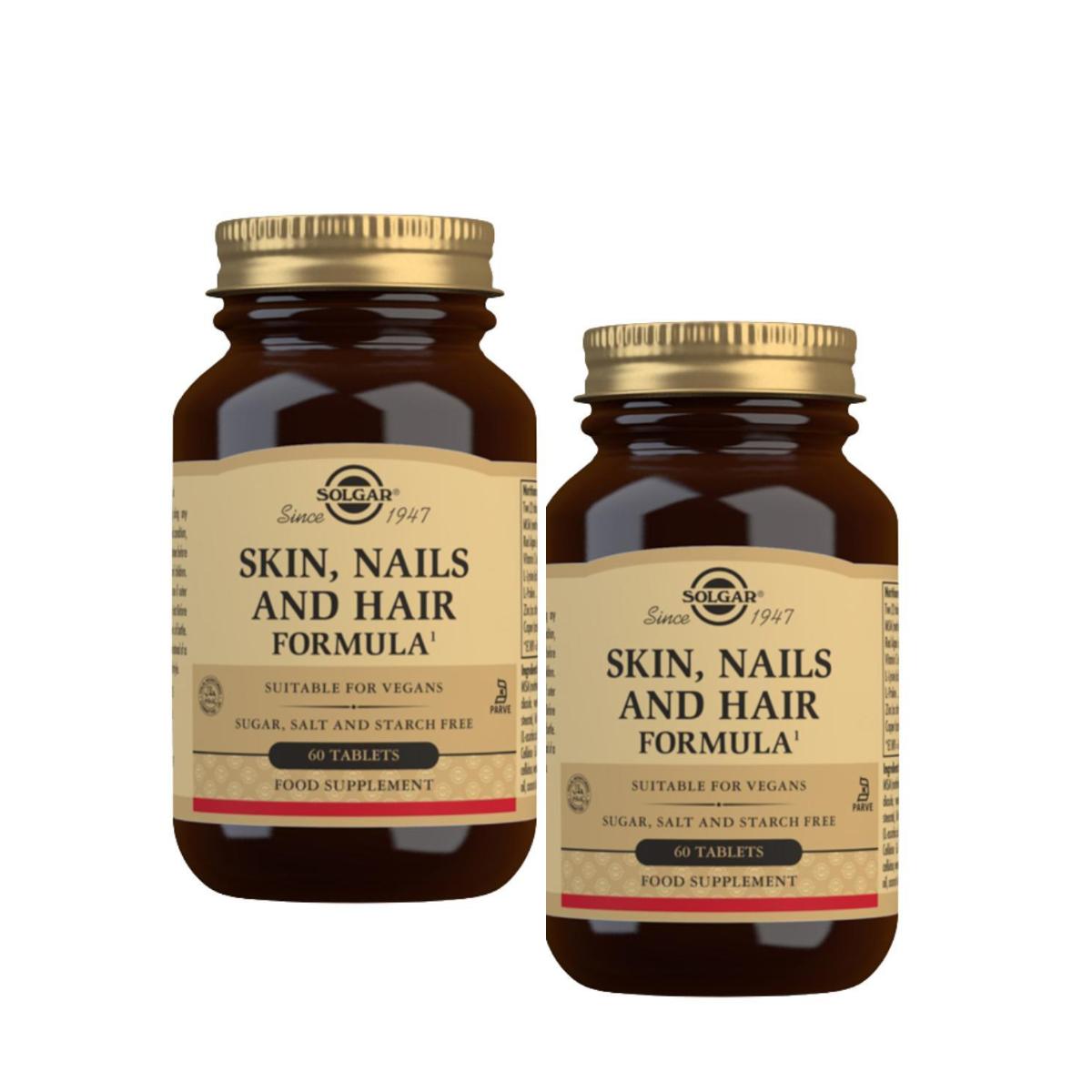 Pack Fórmula pelo, piel y uñas, 60 + 60 comprimidos