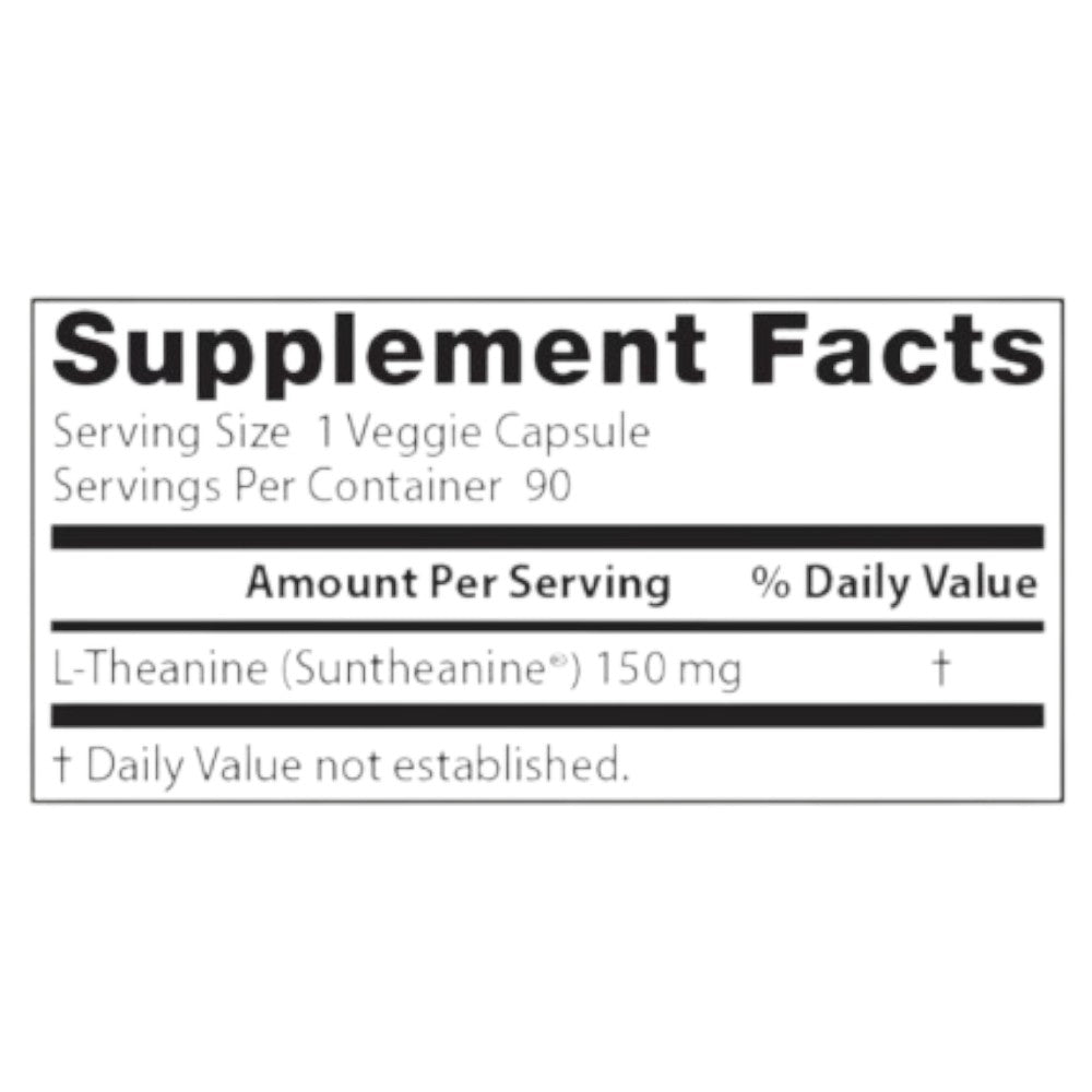 L-theanine With Suntheanine 150 Mg 90 Caps_1