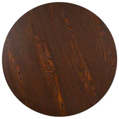 Mesa De Bistró Mdf Marrón Oscuro 80 Cm_0