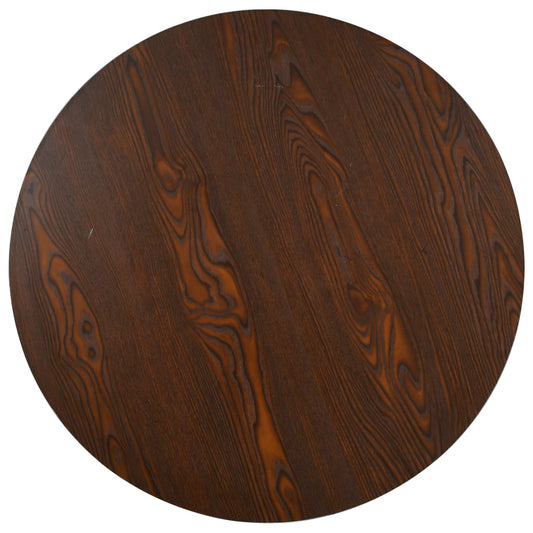Mesa De Bistró Mdf Marrón Oscuro 80 Cm_0