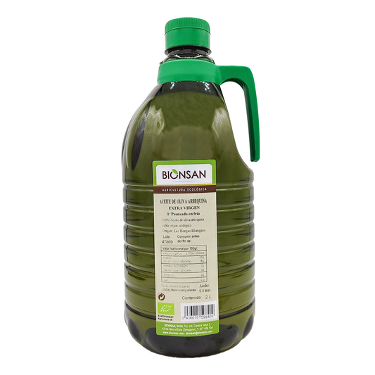 Aceite Oliva Arbequina Extra Virgen Eco Bionsan 2 L_0