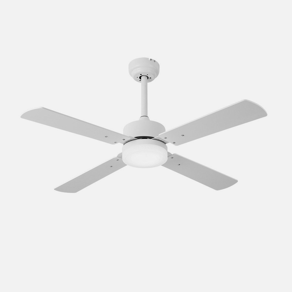 Ventilador 18w Dc Hupe Blanco 4 Asp.6 Vel.107d Remoto,memoria Y Temp.3000-4000-6000k_2
