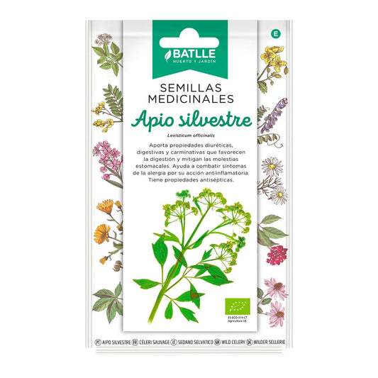 Semillas de Apio Silvestre ecológicas Batlle