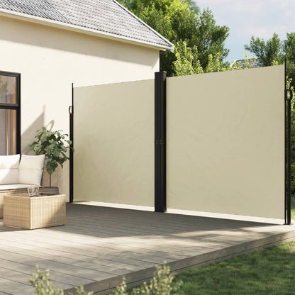 Vidaxl Toldo Lateral Retráctil Crema 200x1200 Cm_1