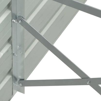 Arriate De Acero Galvanizado Verde 400x80x45 Cm_5