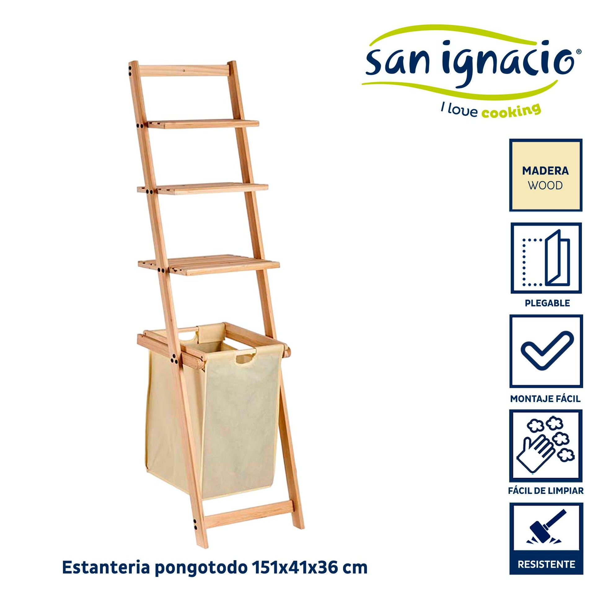 Estantería Pongotodo Natural Kipit – Diseño Moderno Y Orden En Uno