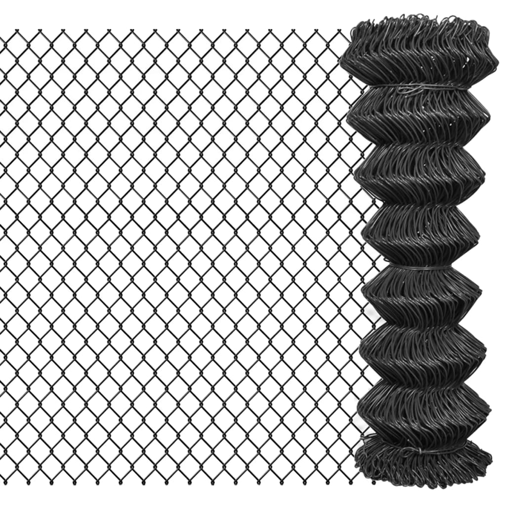 Valla De Tela Metálica Acero Gris 25x1,25 M / Vetonek_2