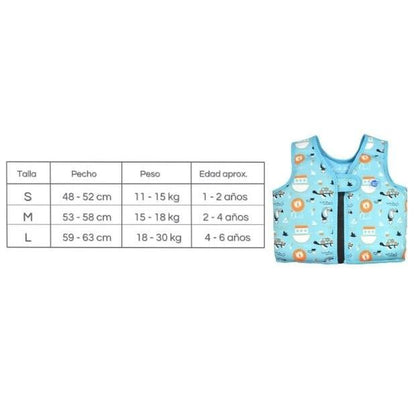 Chaleco Natacion niños Nina's Ark Splash about