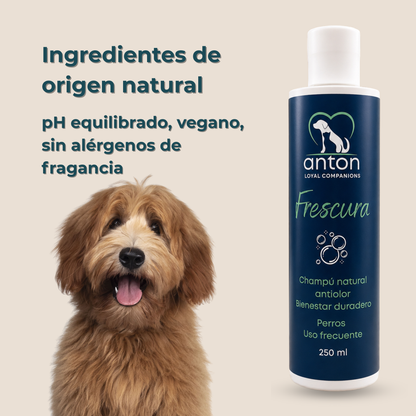 Champú natural para el control de olores en perros – 250 ml_4