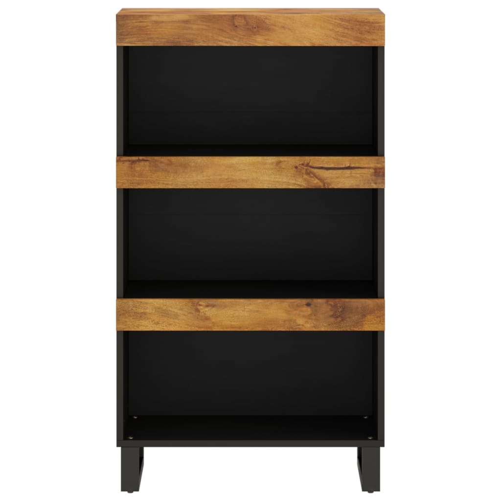 Armario Auxiliar Madera Maciza De Mango 60x33x107 Cm_1