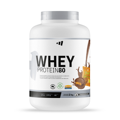 Whey Protein80 - 2 Kg - Peanut Butter Cups - Aumenta La Masa Muscular - Masmusculo_0
