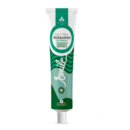 Dentífrico Menta verde con flúor Ben & Anna tubo 75 ml