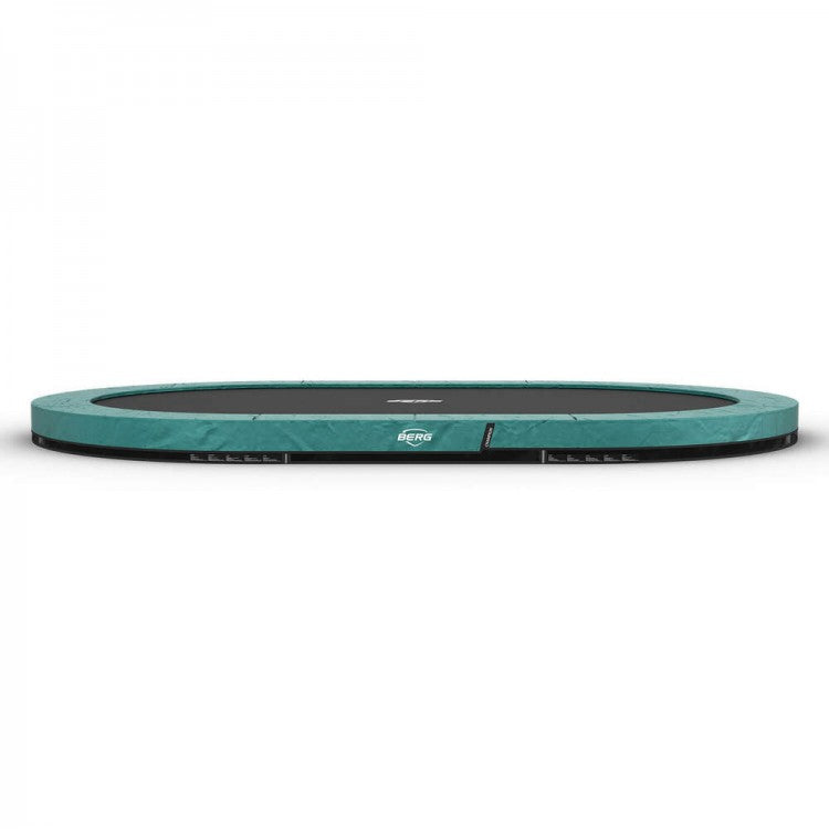 Cama Elastica Berg Inground Grand Champion 350 Verde._0