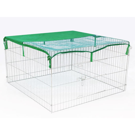 @pet Recinto Exterior Para Mascotas Complete Metal 116x116x65 Cm_0