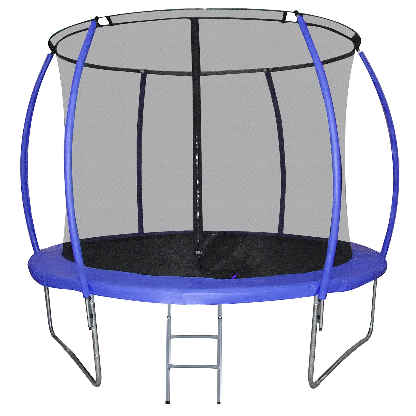 Homcom Trampolín De Exterior Multiuso Con Red Seguridad Y Escalera Carga 100kg_0