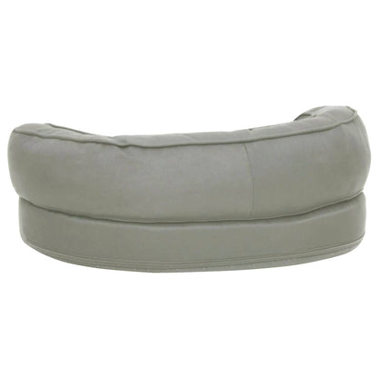 Vidaxl Colchón Para Cama De Perro Ergonómico Aspecto Lino Gris 60x42cm_5