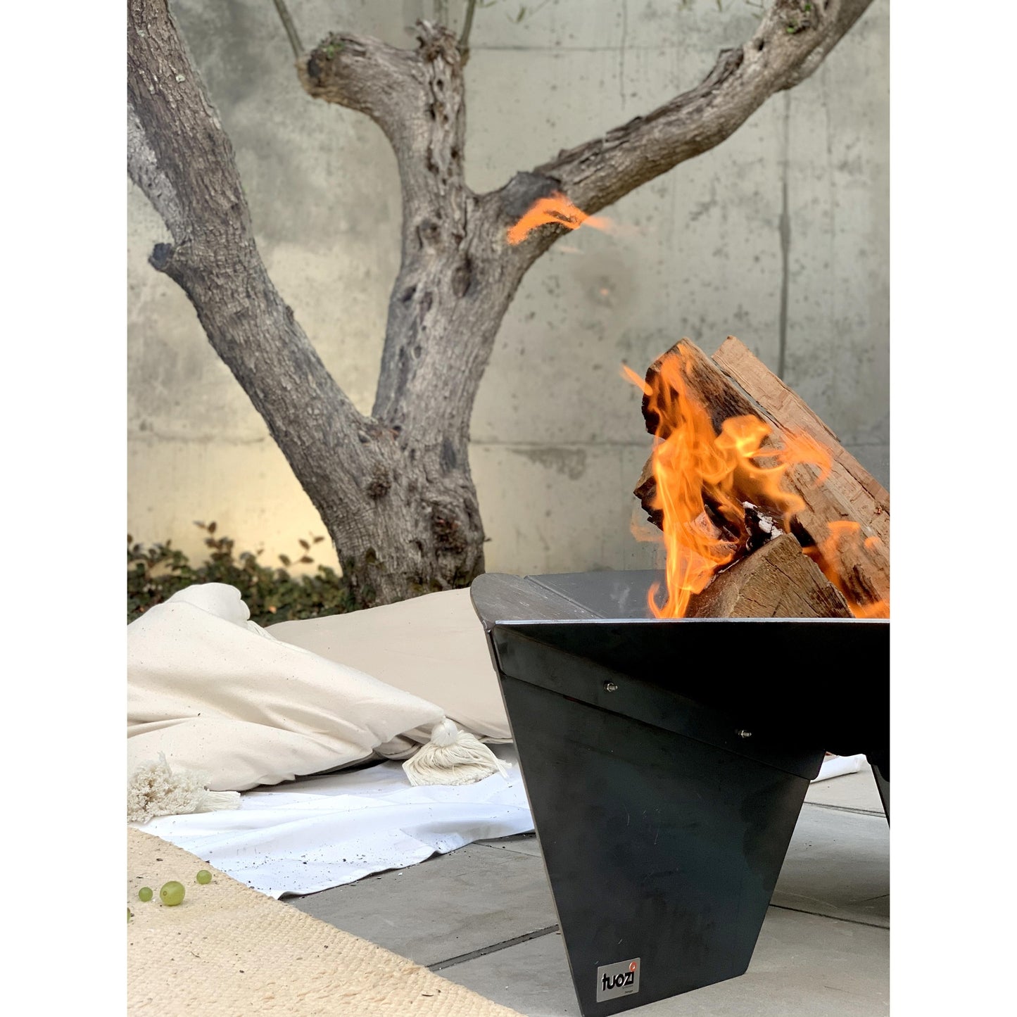 Brasero de jardín Syrtis Tuozi