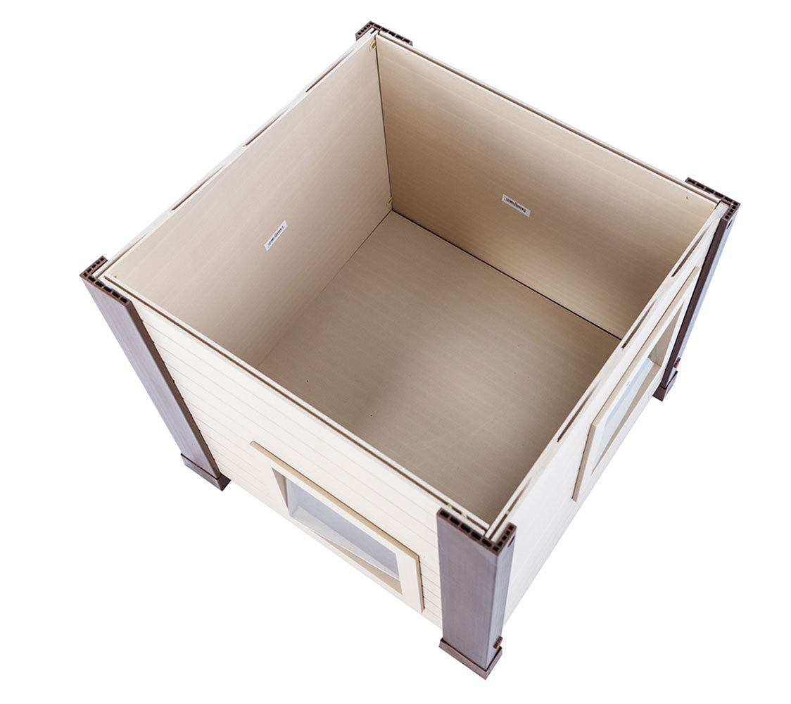Casa Para Gatos Noa - Caseta De Interior/exterior - Fabricado En Ecoflex - Refugio Para Felinos Con Gatera_1